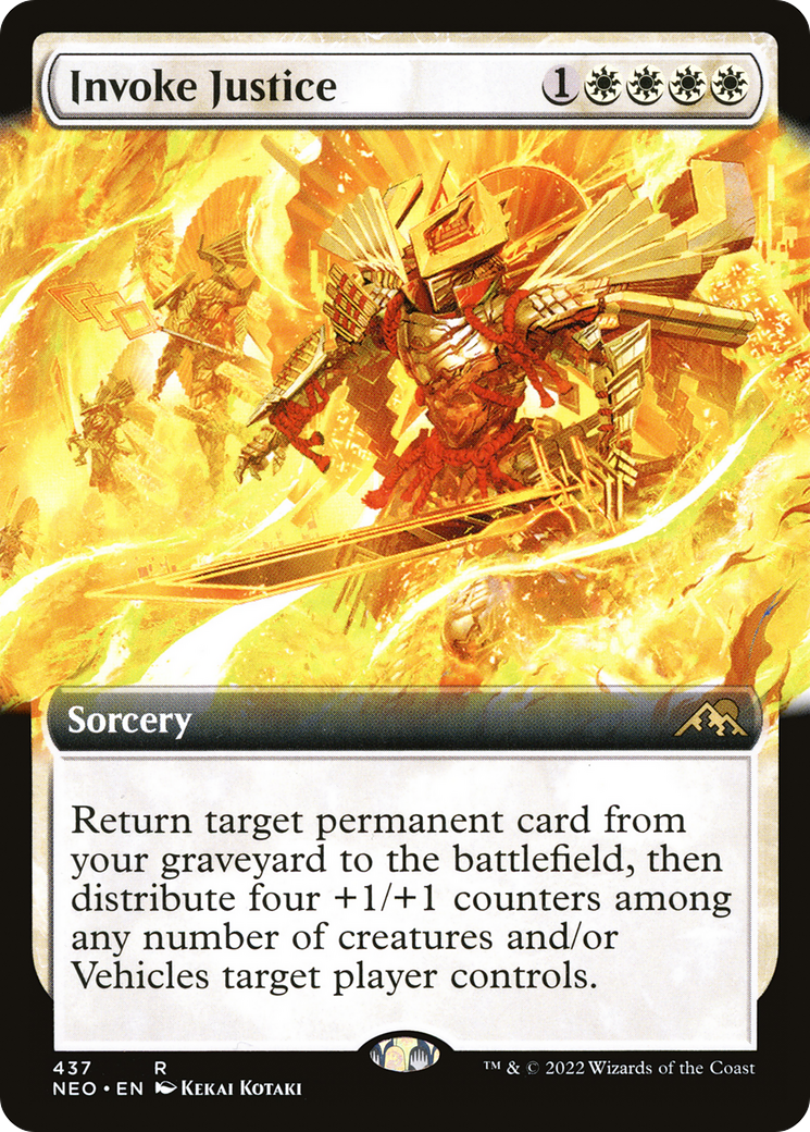 Invoke Justice (NEO-437) (Extended Art) (Foil)