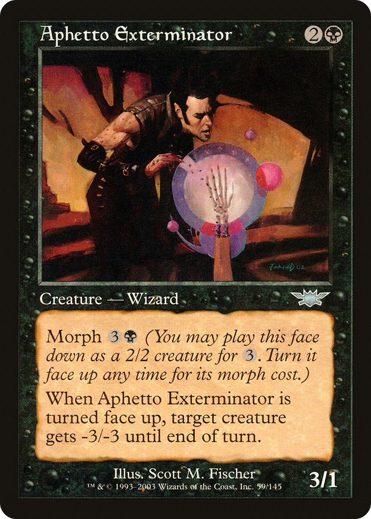 Aphetto Exterminator (LGN-059) (Foil)