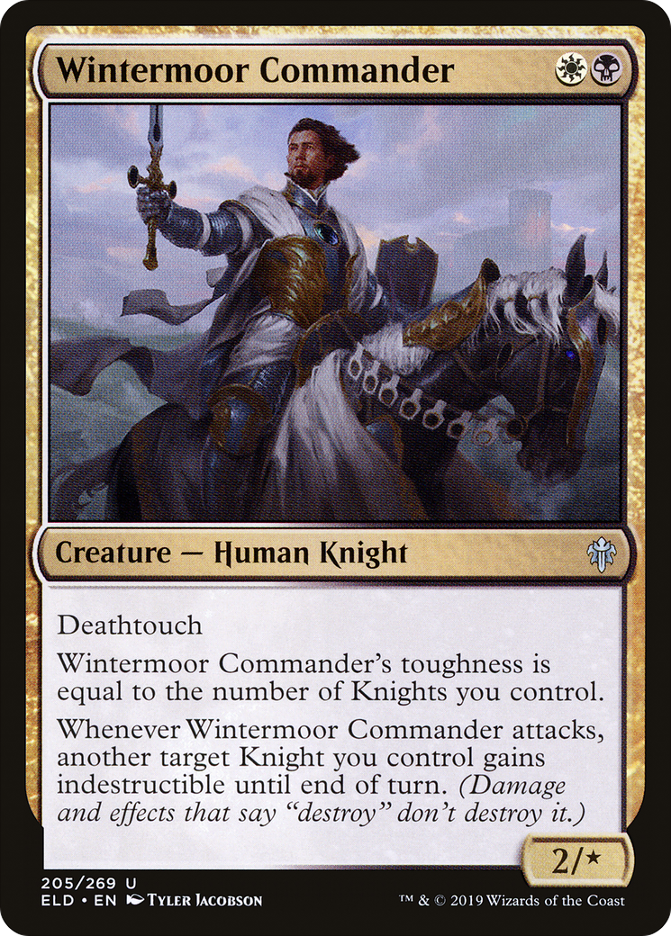 Wintermoor Commander (ELD-205) (Foil)