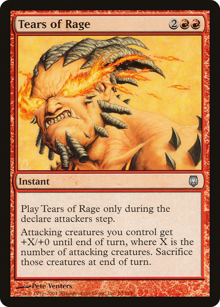Tears of Rage (DST-070) (Foil)