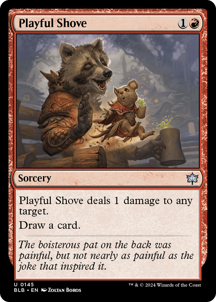 Playful Shove (BLB-145) (Foil)