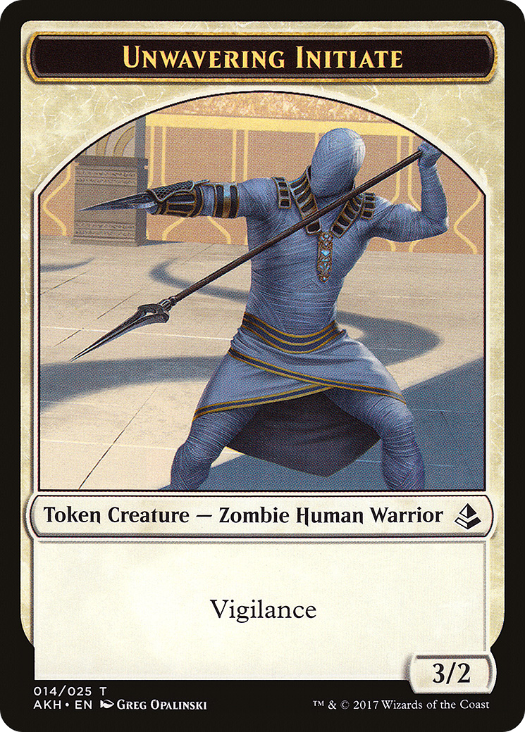 Unwavering Initiate Token (AKH-014)