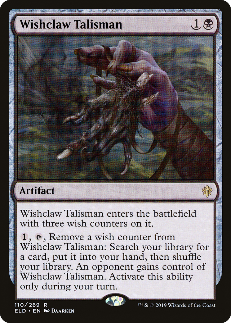 Wishclaw Talisman (ELD-110) (Foil)
