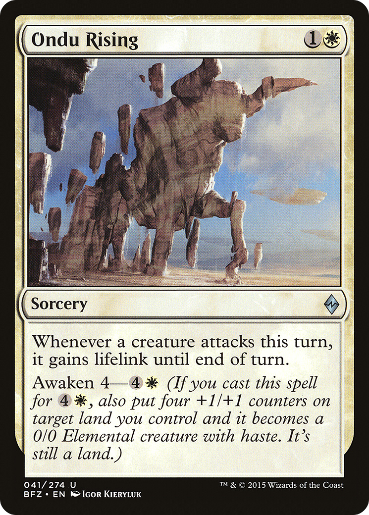 Ondu Rising (BFZ-041)