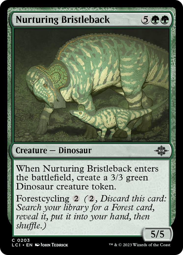 Nurturing Bristleback (LCI-203) (Foil)