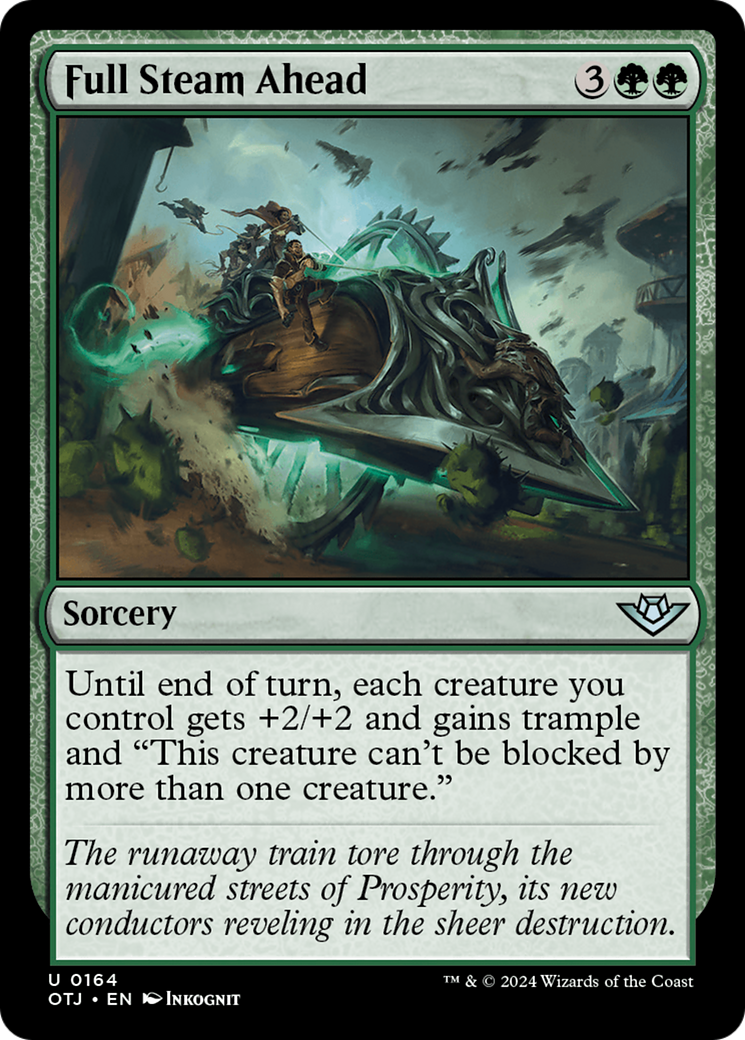 Full Steam Ahead (OTJ-164) (Foil)