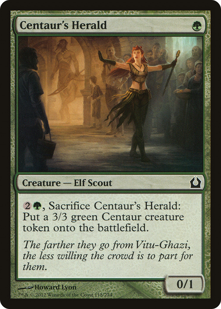 Centaur's Herald (RTR-118) (Foil)