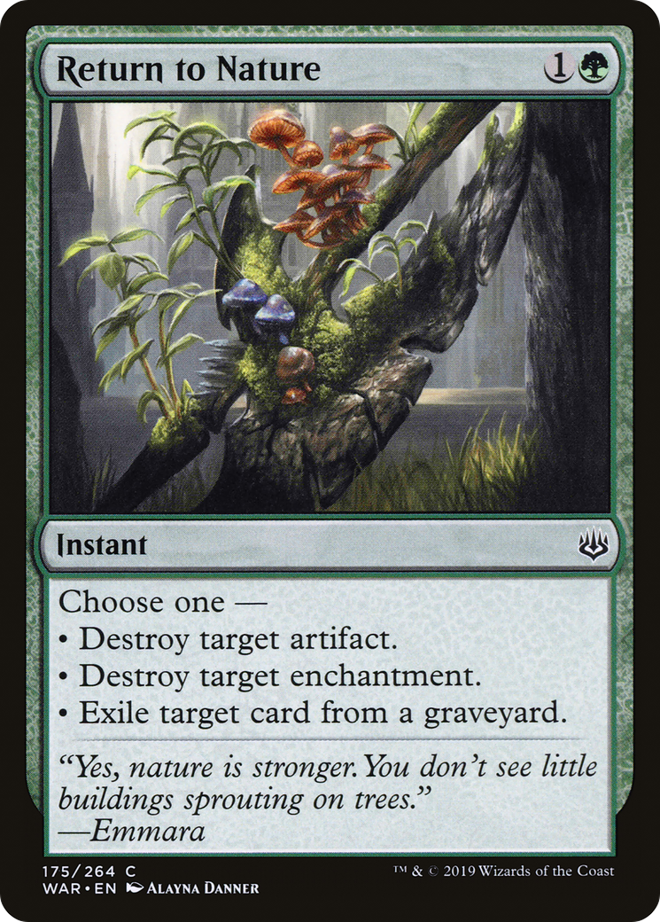 Return to Nature (WAR-175) (Foil)