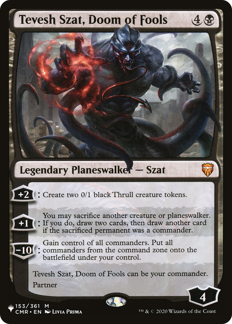 Tevesh Szat, Doom of Fools (LIST-CMR-153)