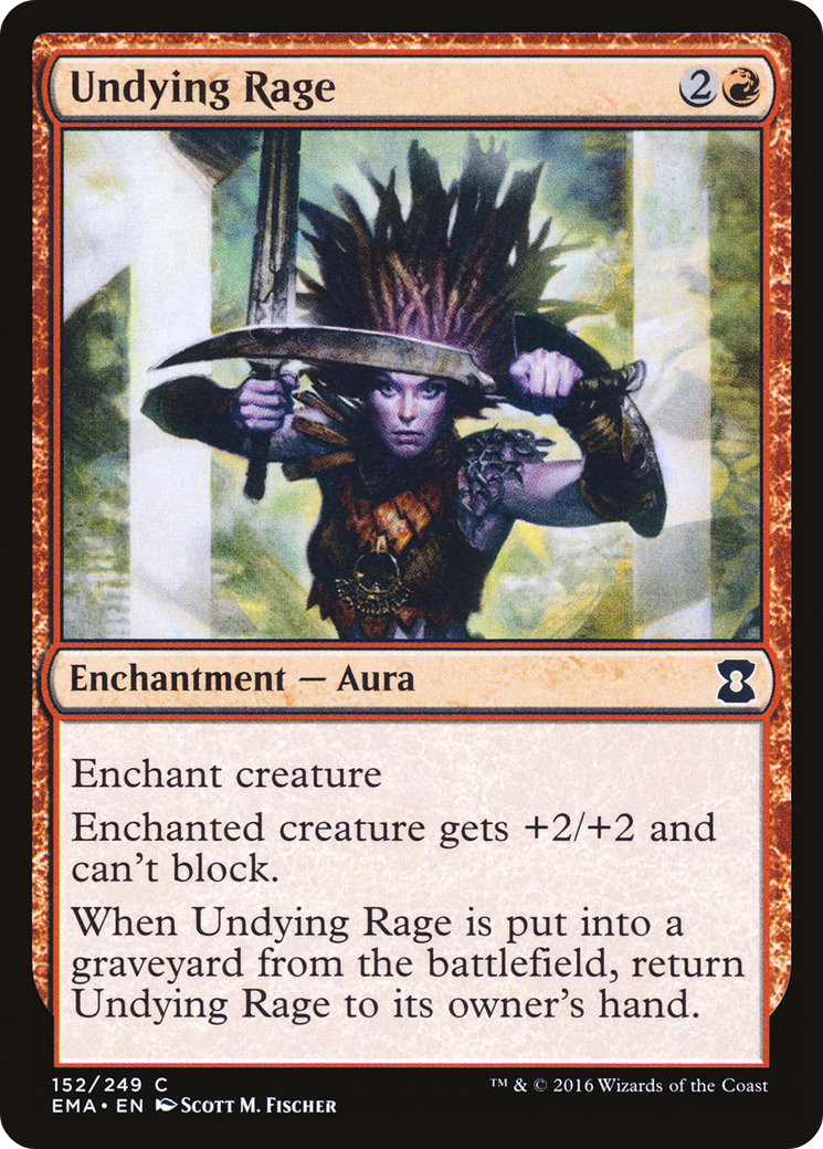 Undying Rage (EMA-152) (Foil)
