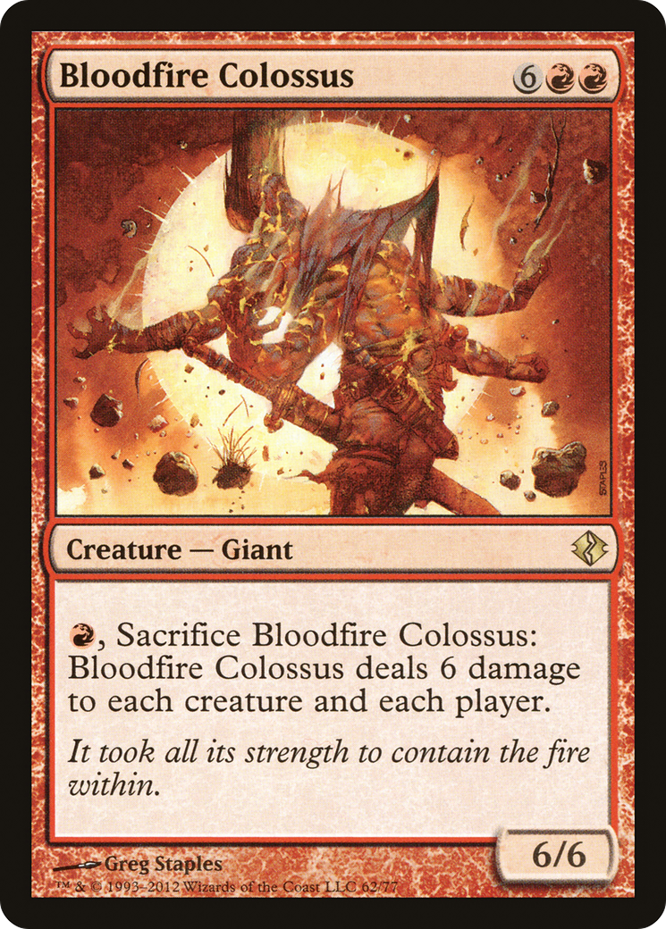 Bloodfire Colossus (DDI-062)