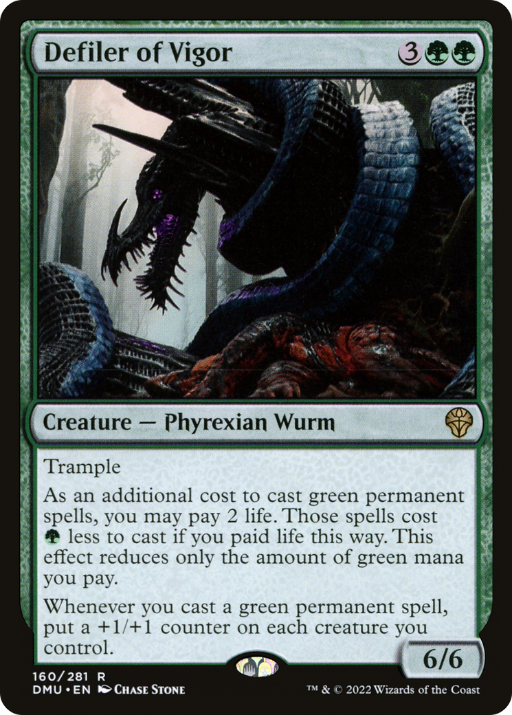 Defiler of Vigor (DMU-160) (Foil)