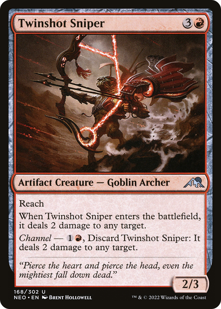 Twinshot Sniper (NEO-168) (Foil)