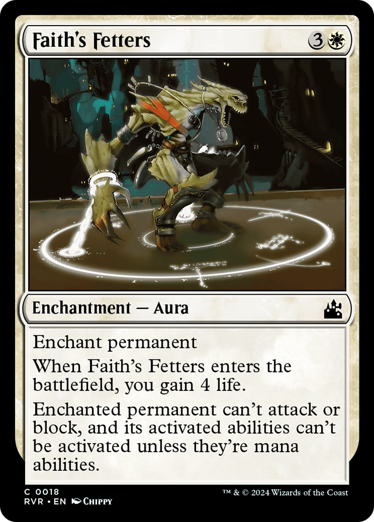 Faith's Fetters (RVR-018) (Foil)