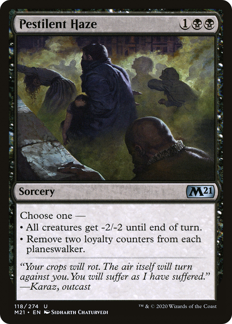 Pestilent Haze (M21-118) (Foil)