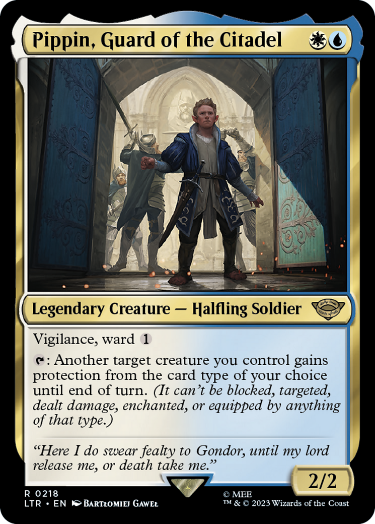Pippin, Guard of the Citadel (LTR-218) (Foil)