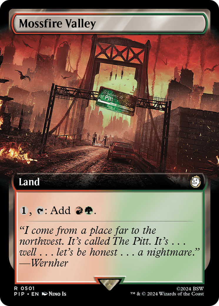 Mossfire Valley (PIP-501) (Extended Art) (Foil)
