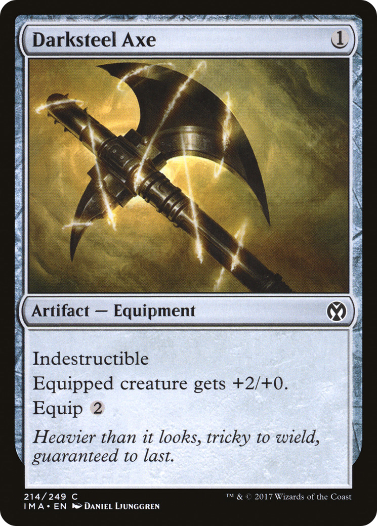 Darksteel Axe (IMA-214) (Foil)