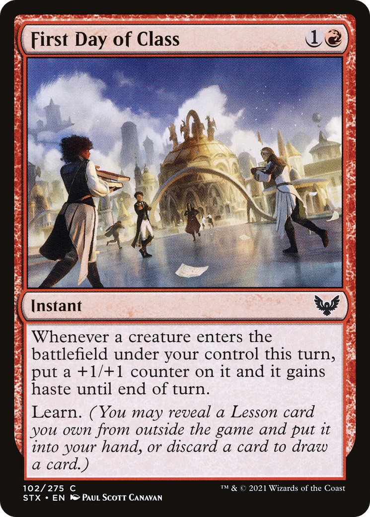 First Day of Class (STX-102) (Foil)