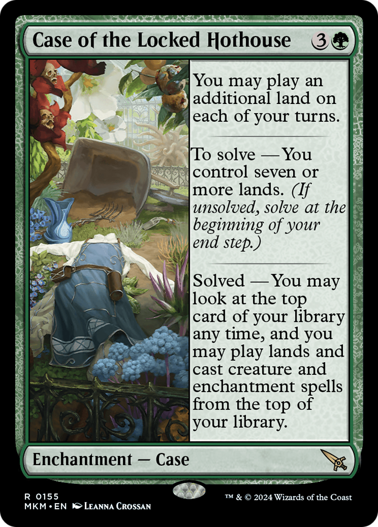 Case of the Locked Hothouse (MKM-155)