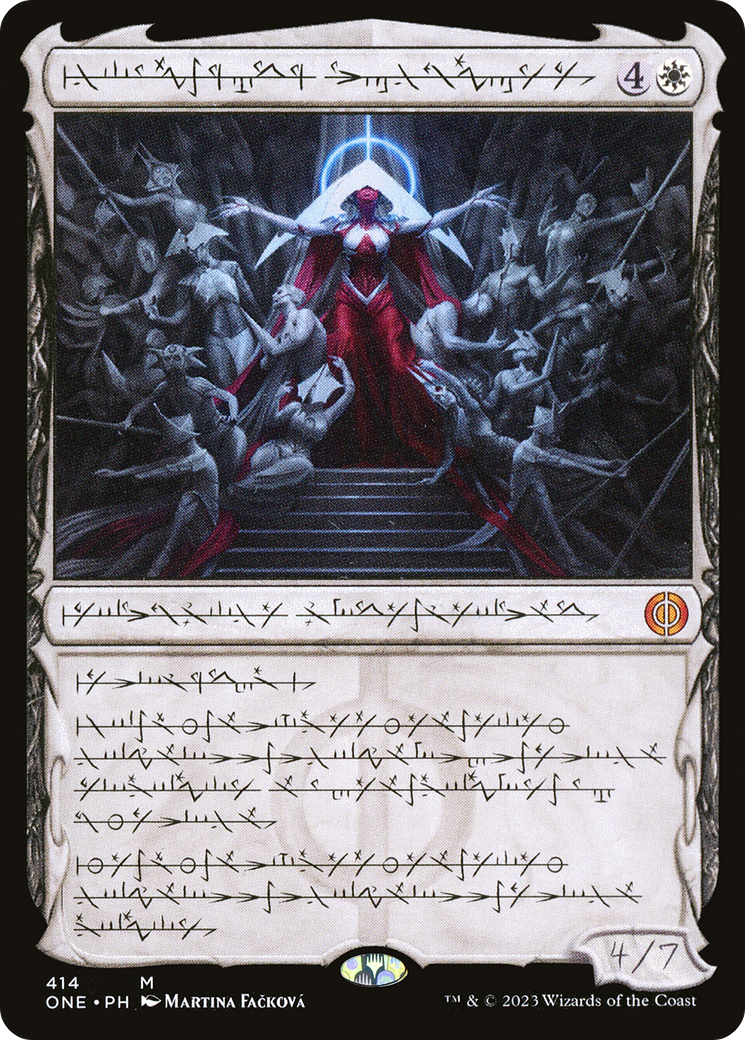 Elesh Norn, Mother of Machines (ONE-414) (Showcase) (Foil)