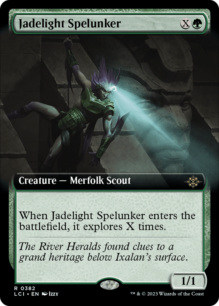 Jadelight Spelunker (LCI-382) (Extended Art) (Foil)