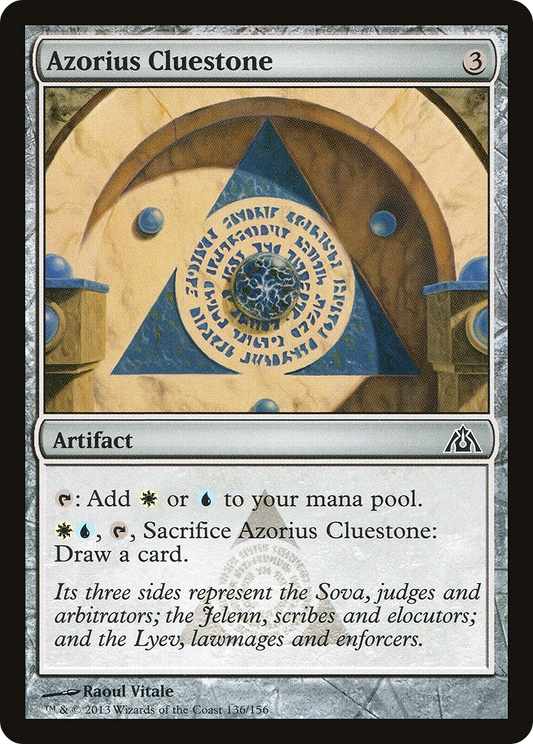 Azorius Cluestone (DGM-136) (Foil)