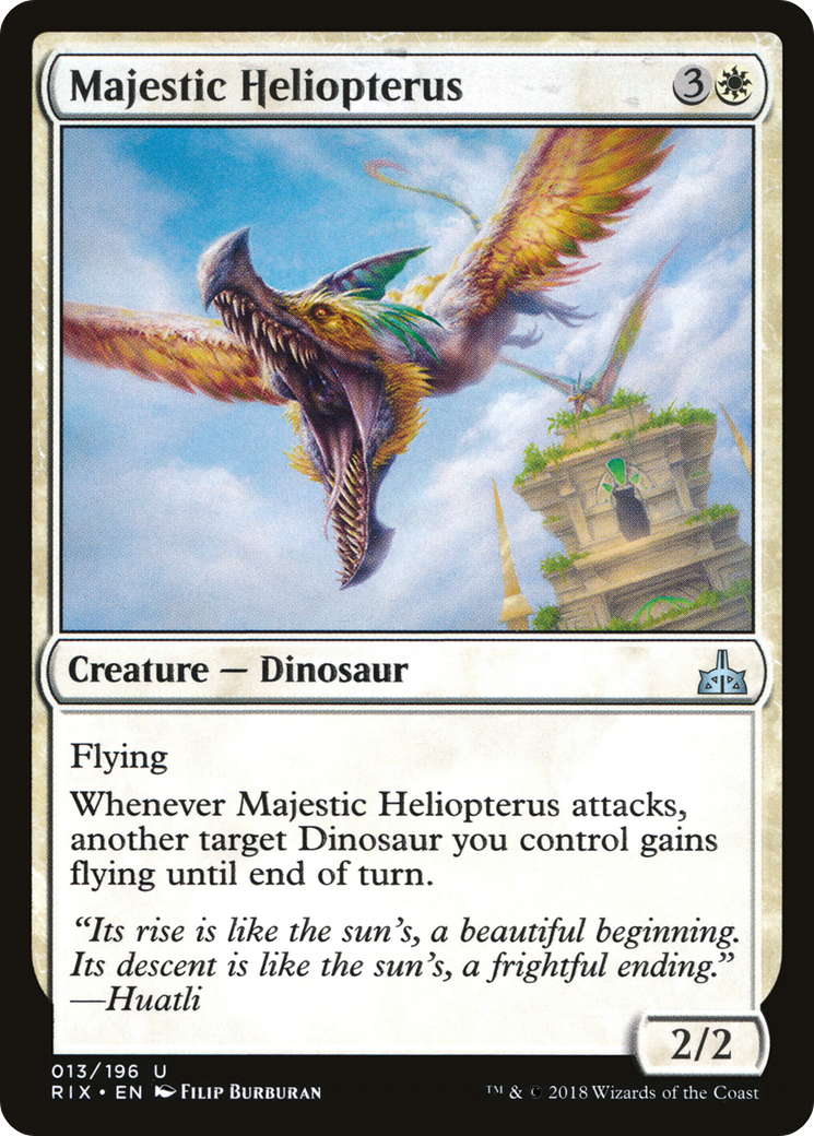 Majestic Heliopterus (RIX-013)