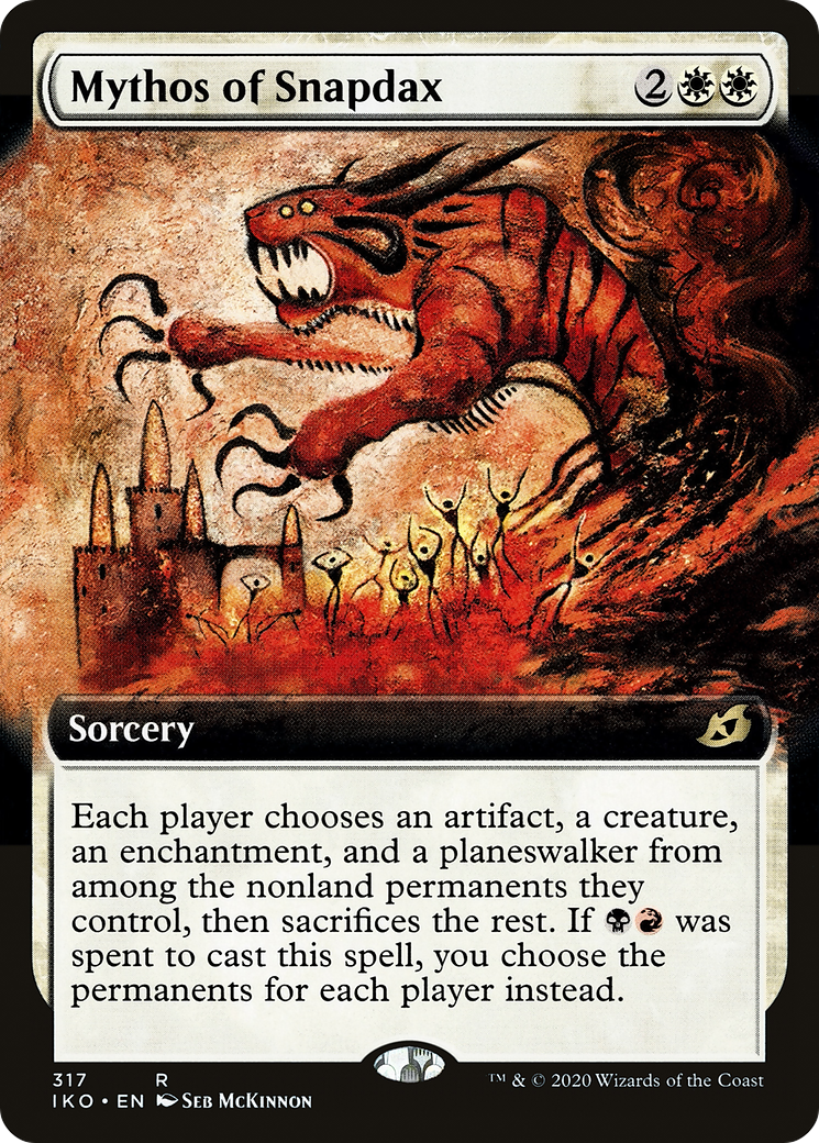 Mythos of Snapdax (IKO-317) (Extended Art)