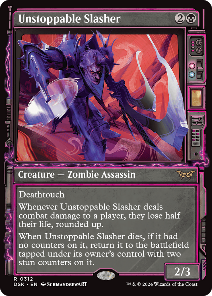 Unstoppable Slasher (DSK-312) (Showcase) (Foil)