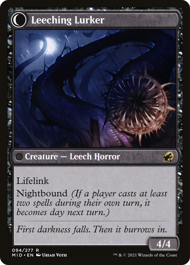 Curse of Leeches // Leeching Lurker (MID-094)
