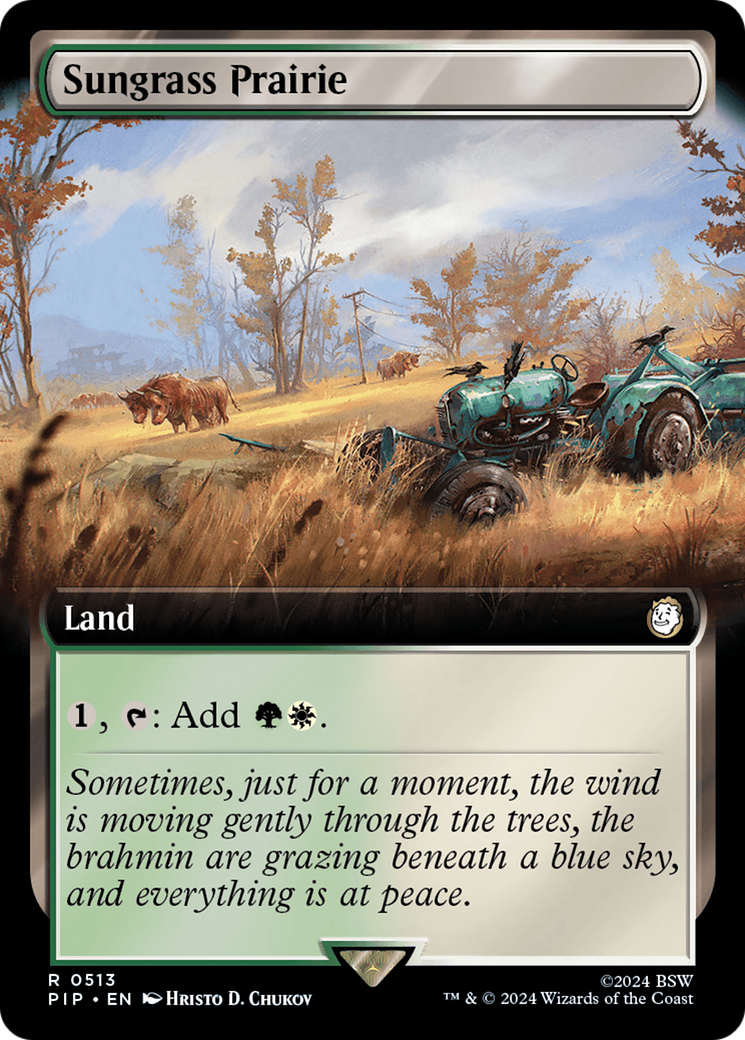 Sungrass Prairie (PIP-513) (Extended Art) (Foil)