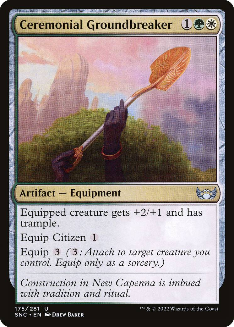 Ceremonial Groundbreaker (SNC-175) (Foil)