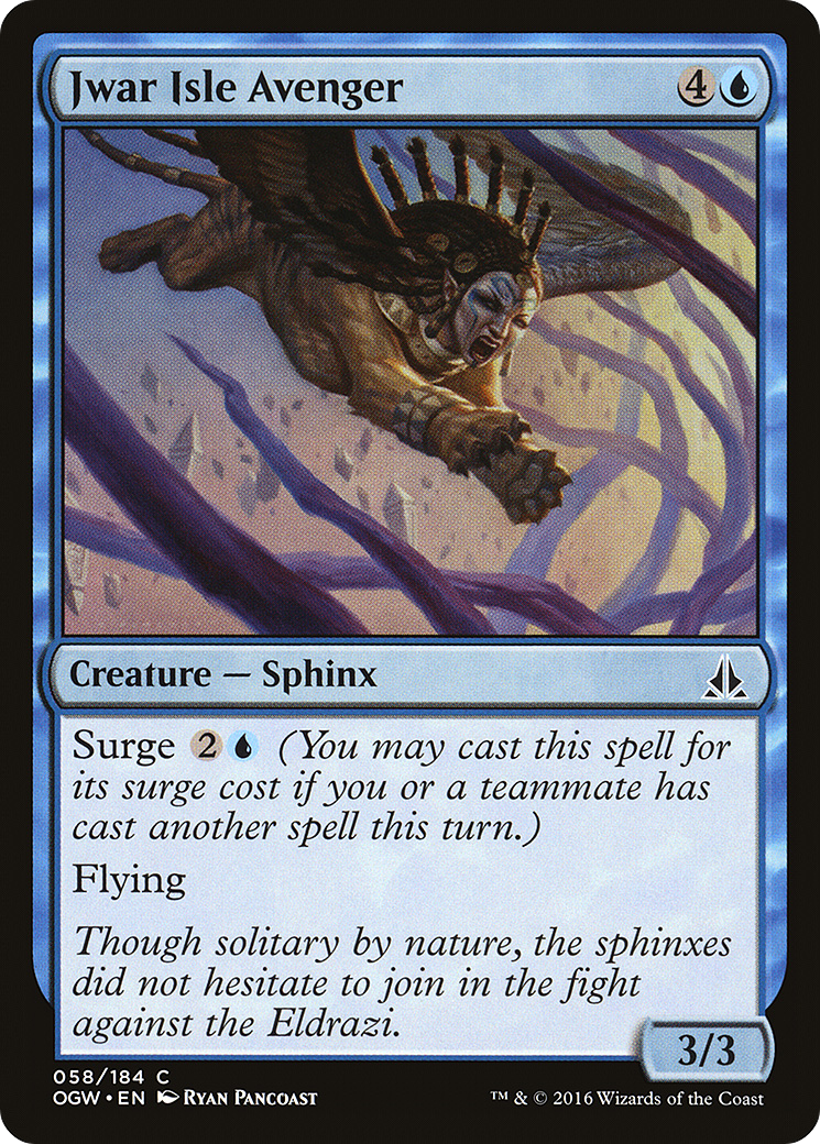Jwar Isle Avenger (OGW-058) (Foil)
