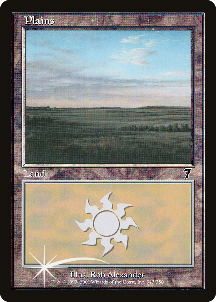 Plains (343) (7ED-343★) (Foil)