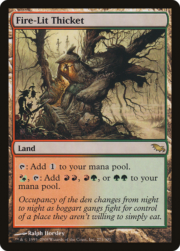 Fire-Lit Thicket (SHM-271) (Foil)