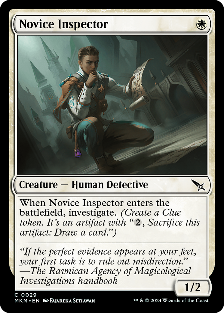 Novice Inspector (MKM-029)