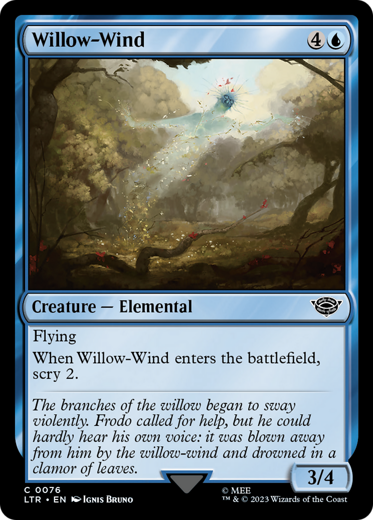 Willow-Wind (LTR-076) (Foil)