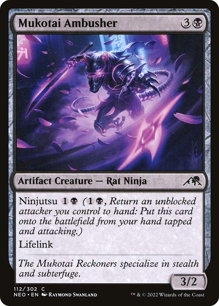 Mukotai Ambusher (NEO-112) (Foil)