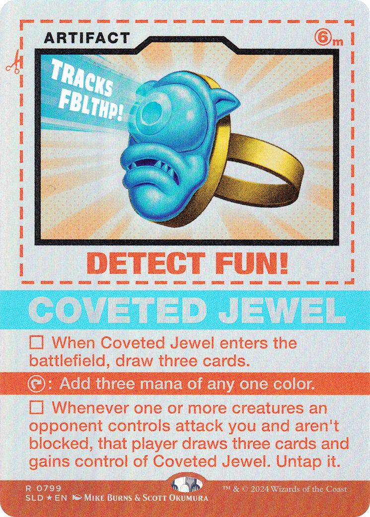 Coveted Jewel (SLD-799) (Borderless) (Foil)