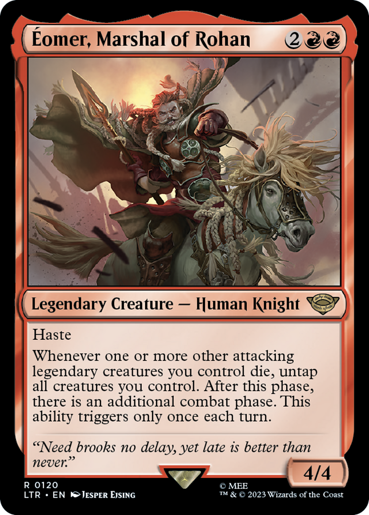 Éomer, Marshal of Rohan (LTR-120) (Foil)