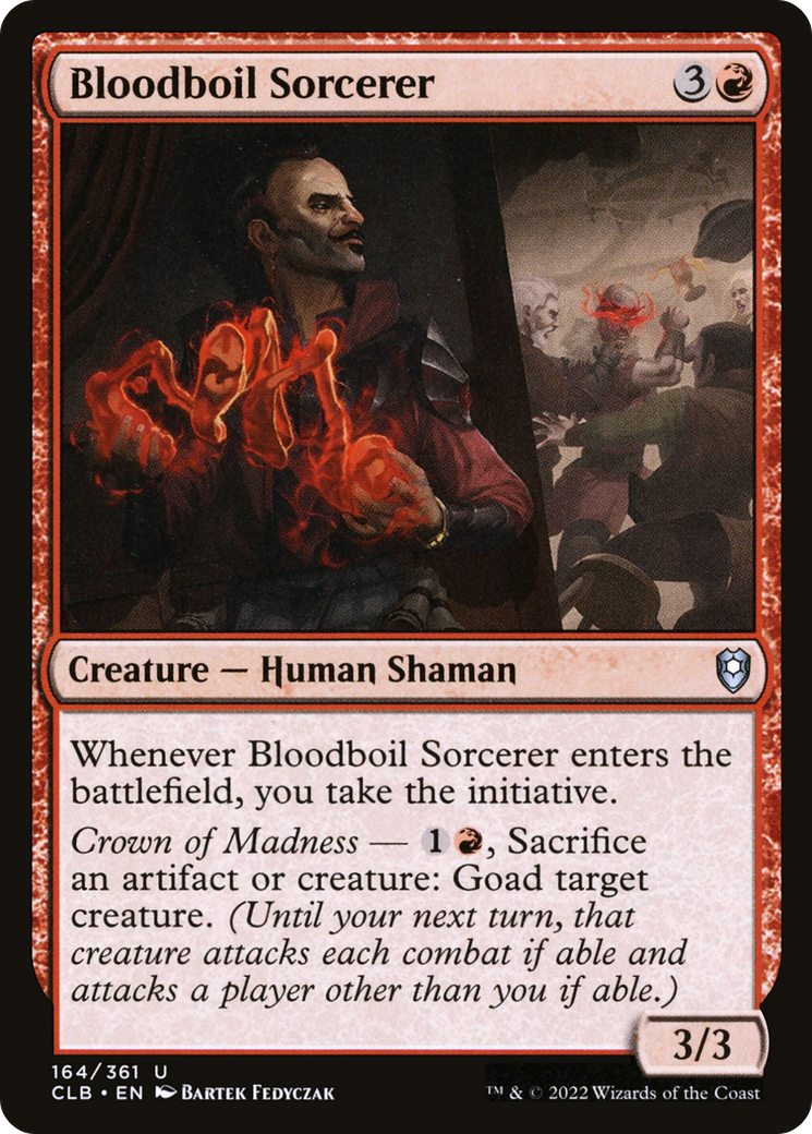 Bloodboil Sorcerer (CLB-164) (Foil)