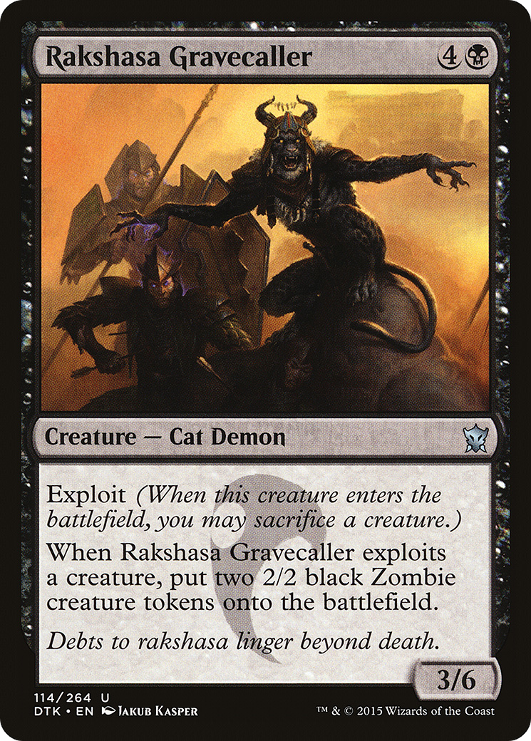 Rakshasa Gravecaller (DTK-114)