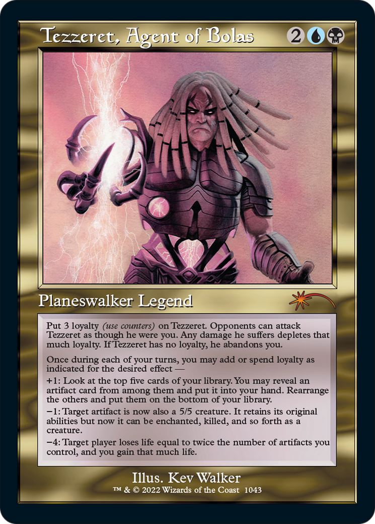 Tezzeret, Agent of Bolas (SLD-1043) (Foil)
