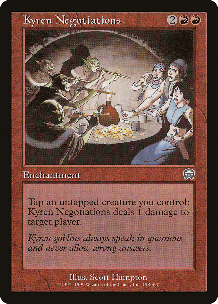 Kyren Negotiations (MMQ-198) (Foil)