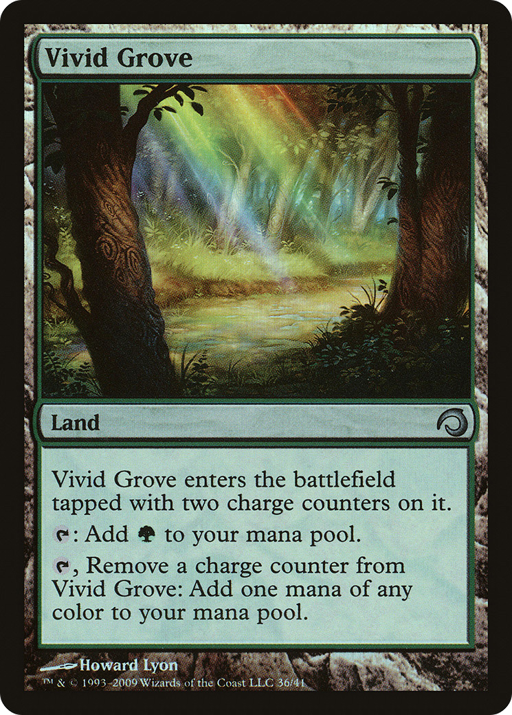Vivid Grove (PDS-036) (Foil)