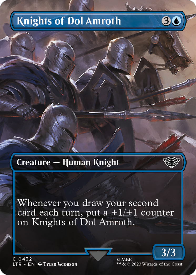 Knights of Dol Amroth (LTR-432) (Borderless) (Foil)