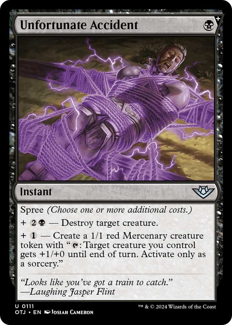 Unfortunate Accident (OTJ-111) (Foil)