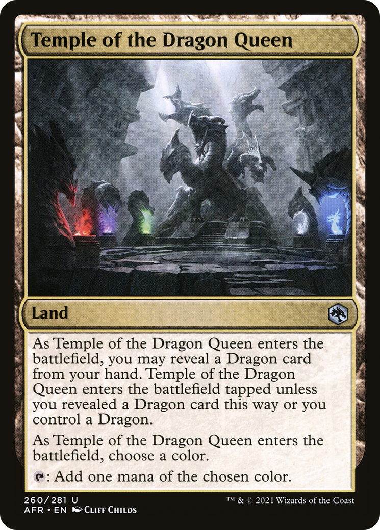Temple of the Dragon Queen (AFR-260) (Foil)