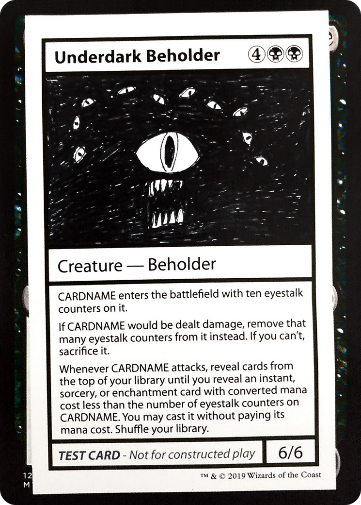 Underdark Beholder (No PW Symbol) (CMB2-)